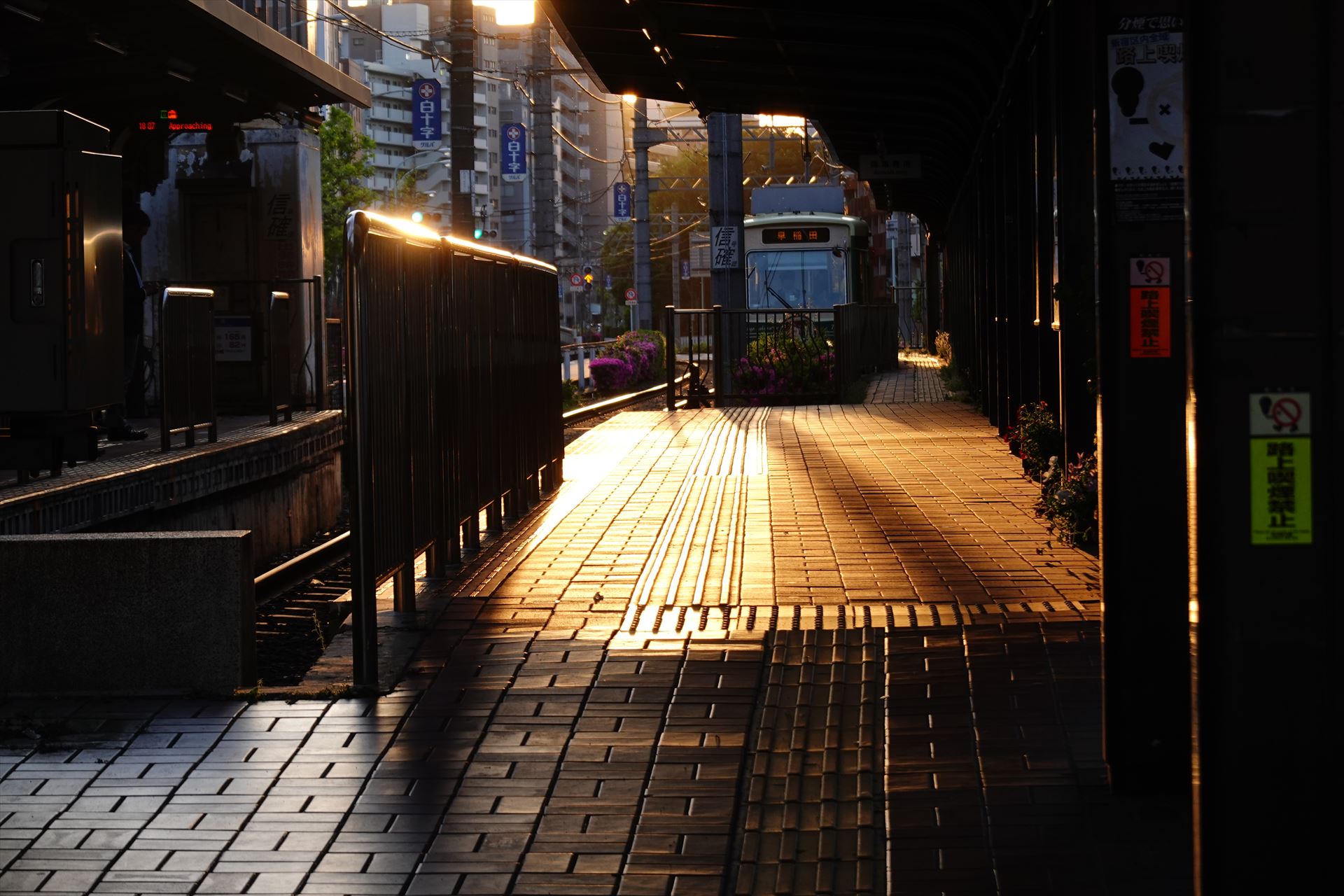 都電荒川線早稲田駅